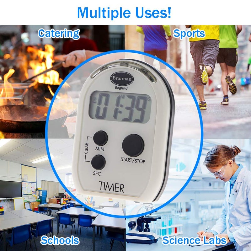 Brannan Visual Timer Multi Function with Vibrating Audible and Flashing Alarm - Seniors Countdown Timer Ideal for The Visually and Hearing Impaired - Image 5